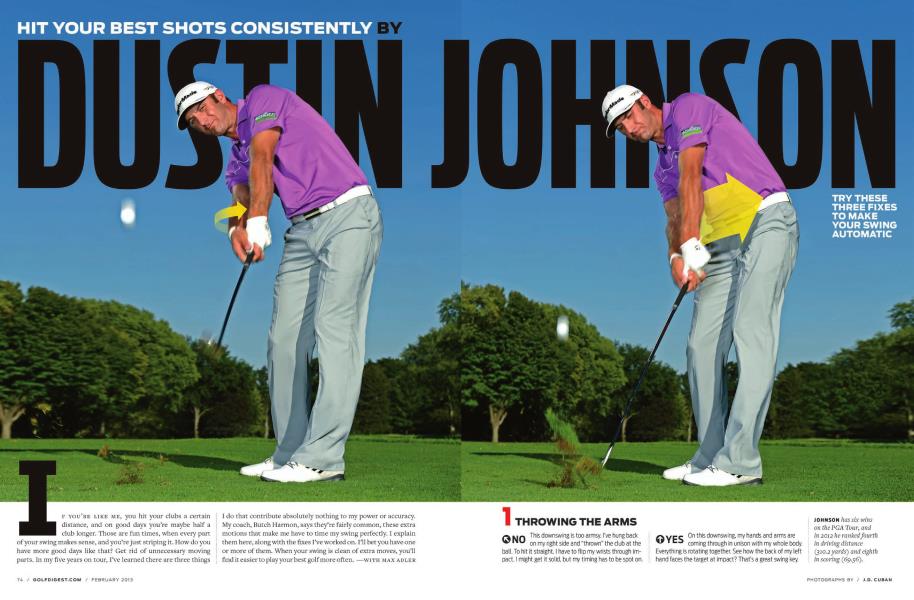 HIT YOUR BEST SHOTS CONSISTENTLY BY DUSTIN JOHNSON