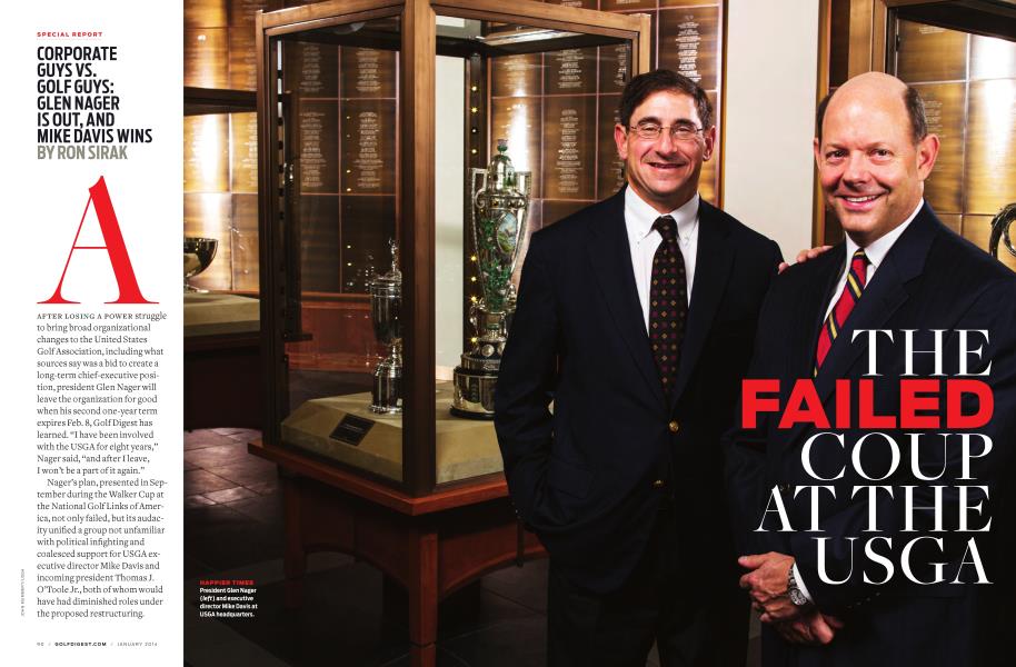 THE FAILED COUP AT THE USGA