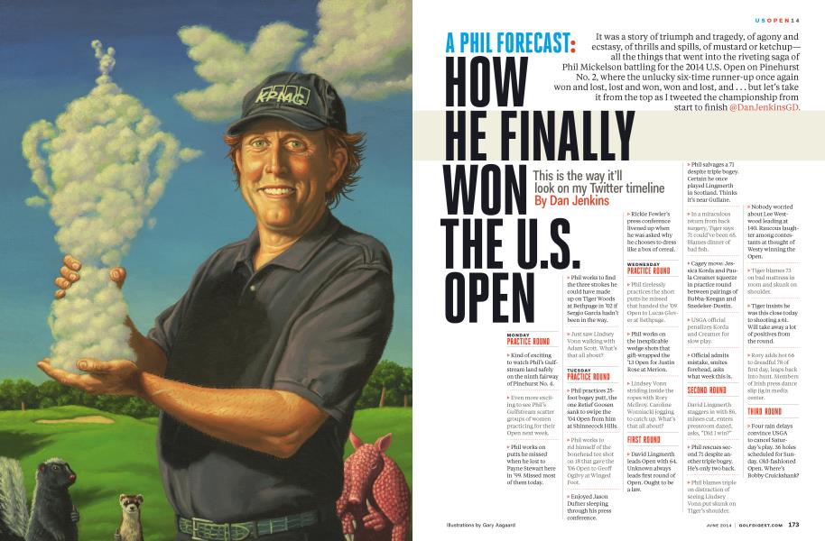 A PHIL FORECAST: HOW HE FINALLY WON THE U.S. OPEN
