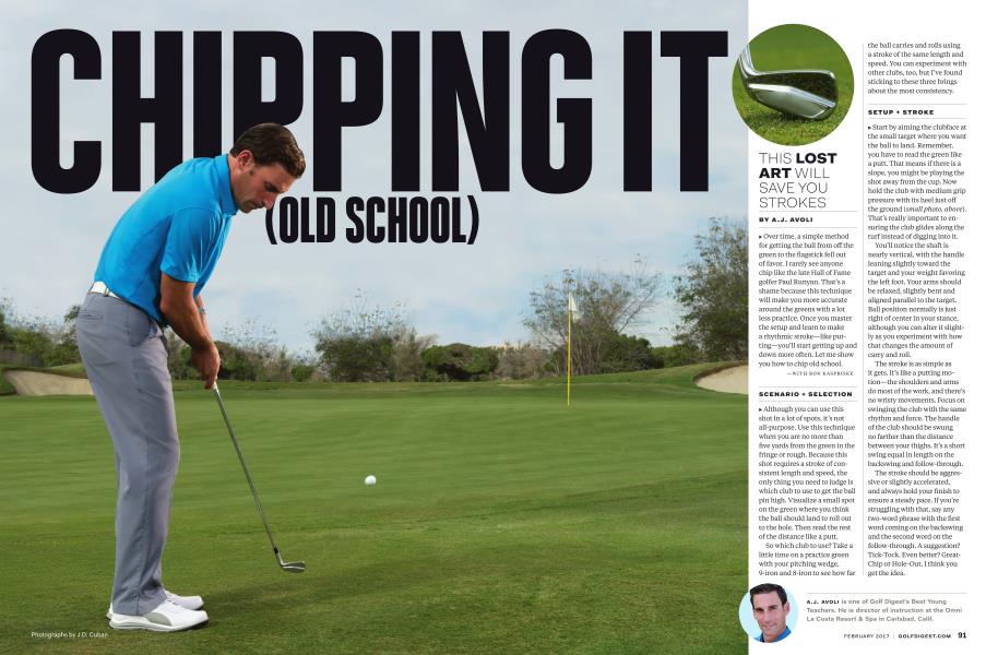CHIPPING IT (OLD SCHOOL)