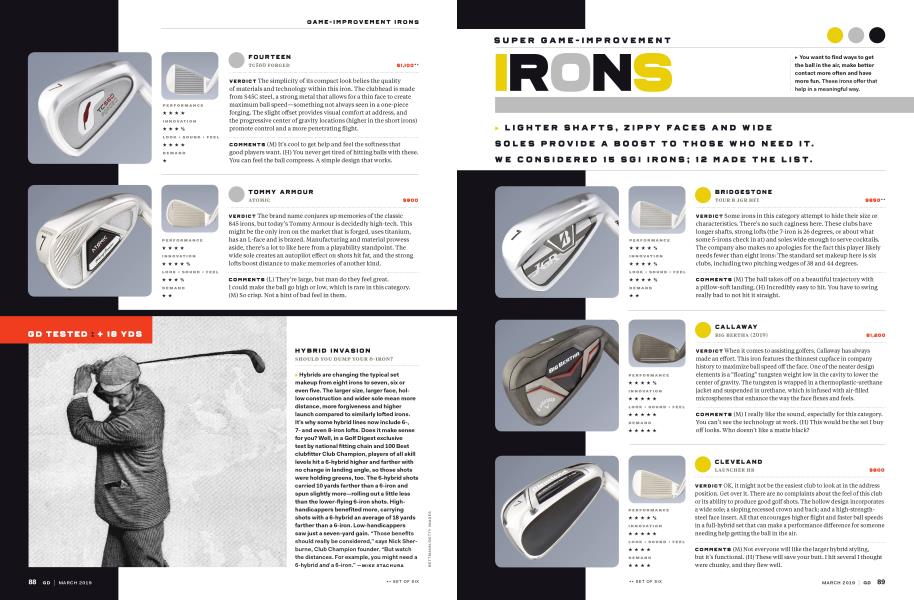 SUPER GAME-IMPROVEMENT IRONS
