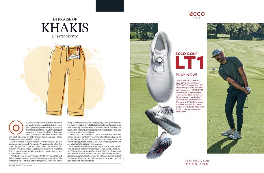 IN PRAISE OF KHAKIS