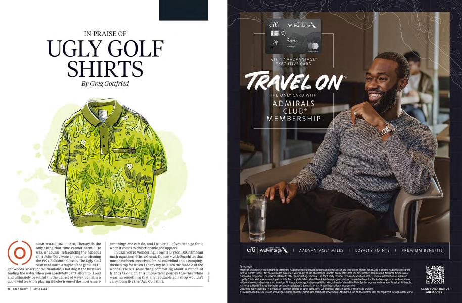 IN PRAISE OF UGLY GOLF SHIRTS