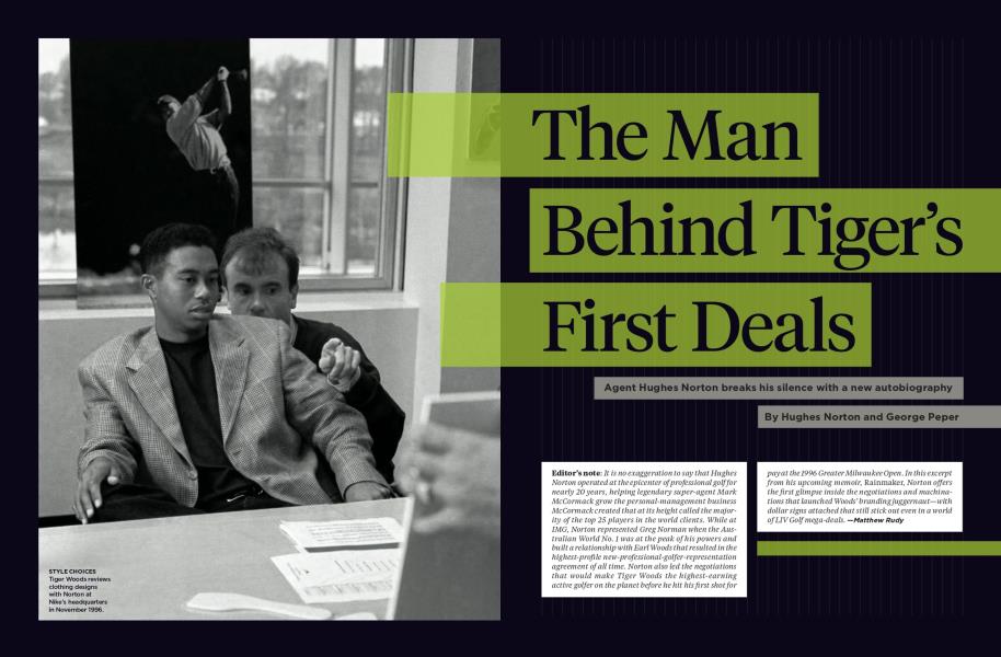 The Man Behind Tiger’s First Deals