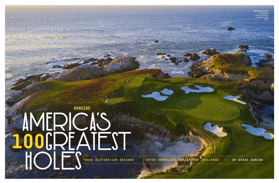 RANKING AMERICA’S 100 GREATEST HOLES