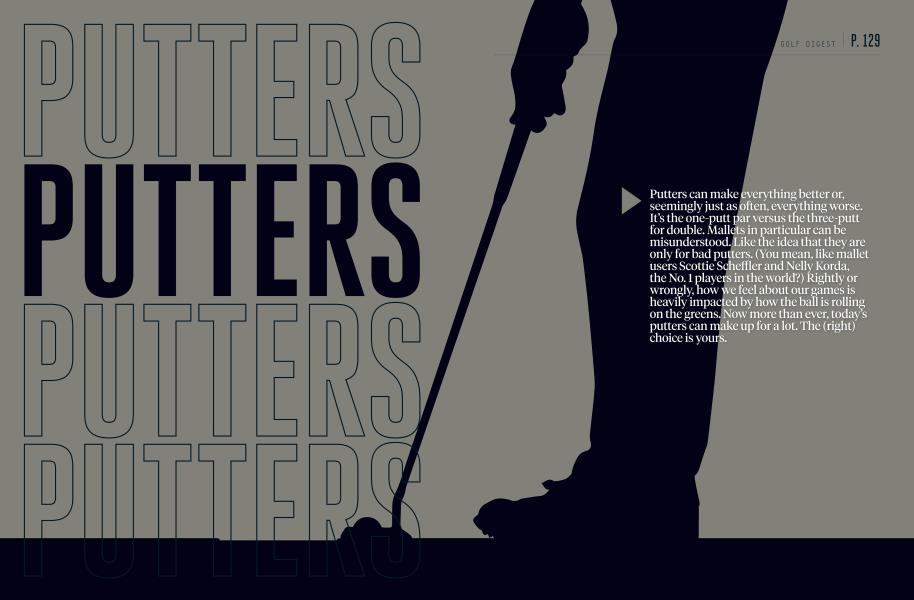 PUTTERS