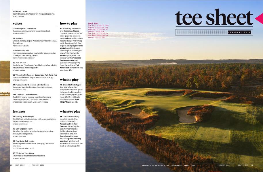 tee sheet