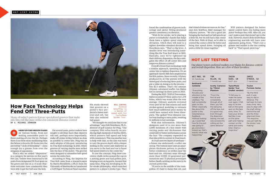 How Face Technology Helps Fend Off Three-Putts