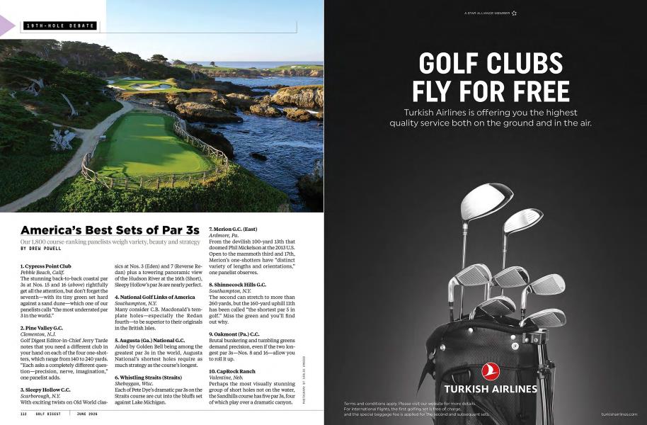 America’s Best Sets of Par 3s